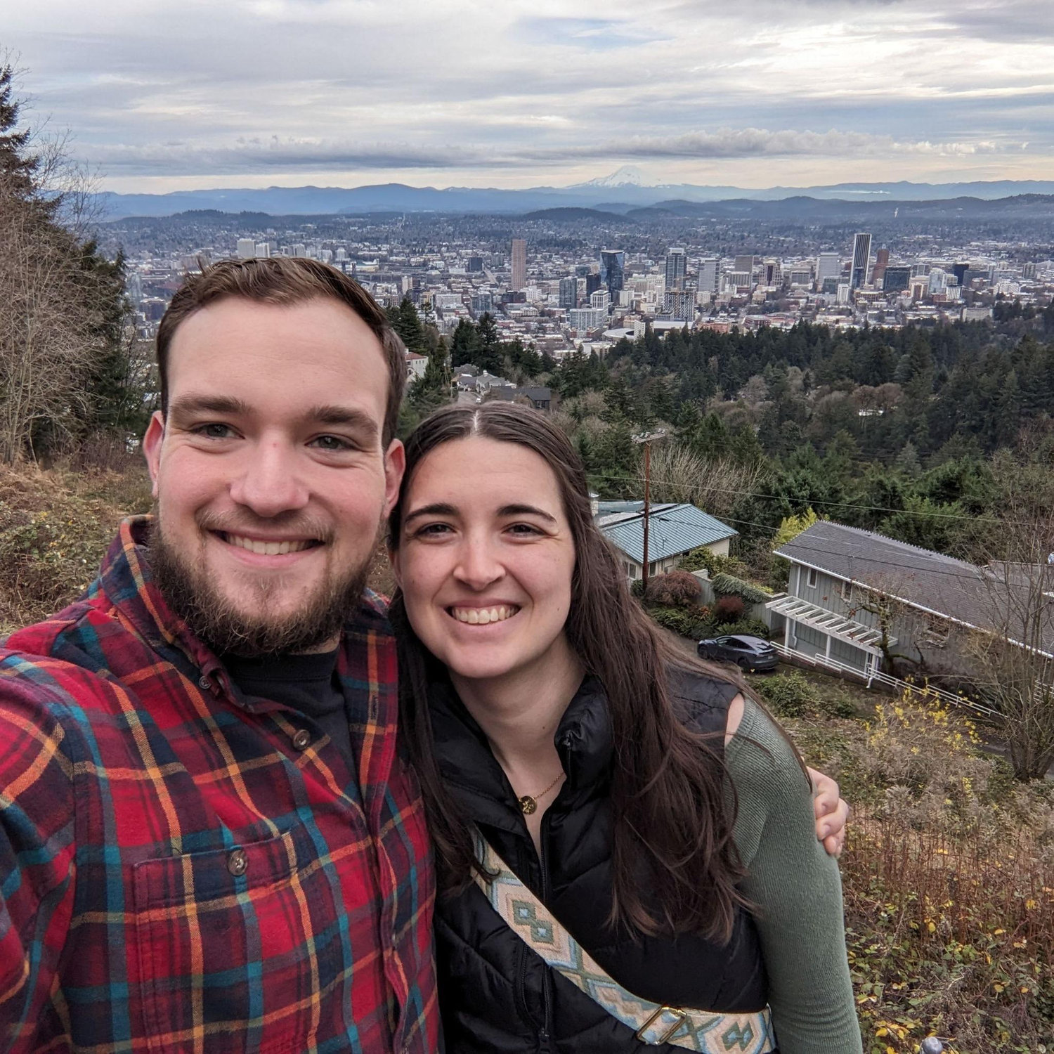 Pittock Mansion overlook in Portland