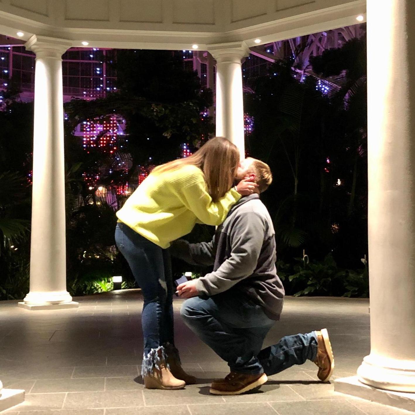 The Proposal at Opryland Hotel in Nashville, TN.