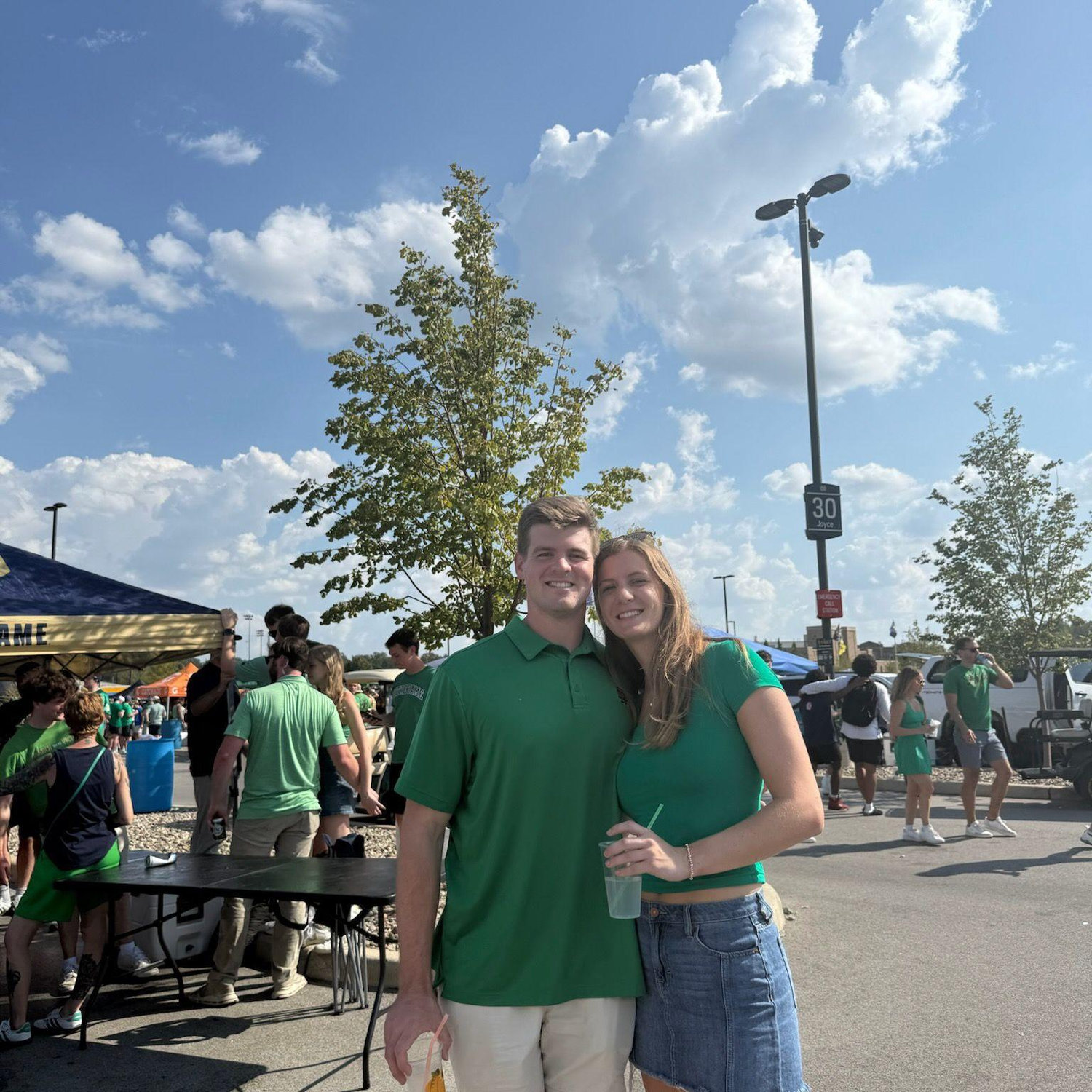 10/4/25: Gilbert's first ND game