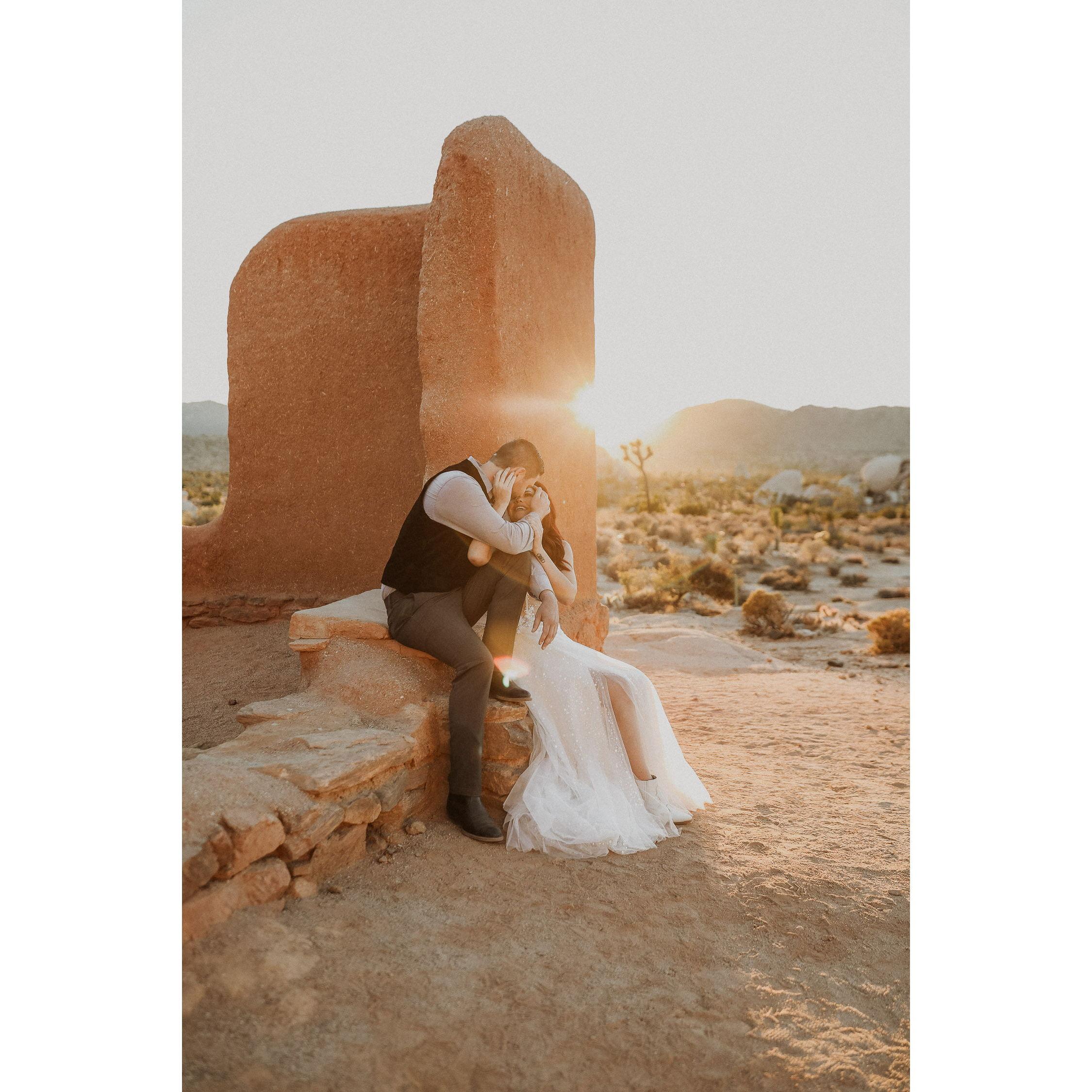 The PROPOSAL! 11/13/2021 in Joshua Tree