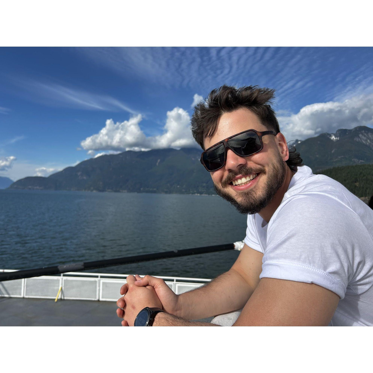 on the ferry to Sechelt (to propose!!!)