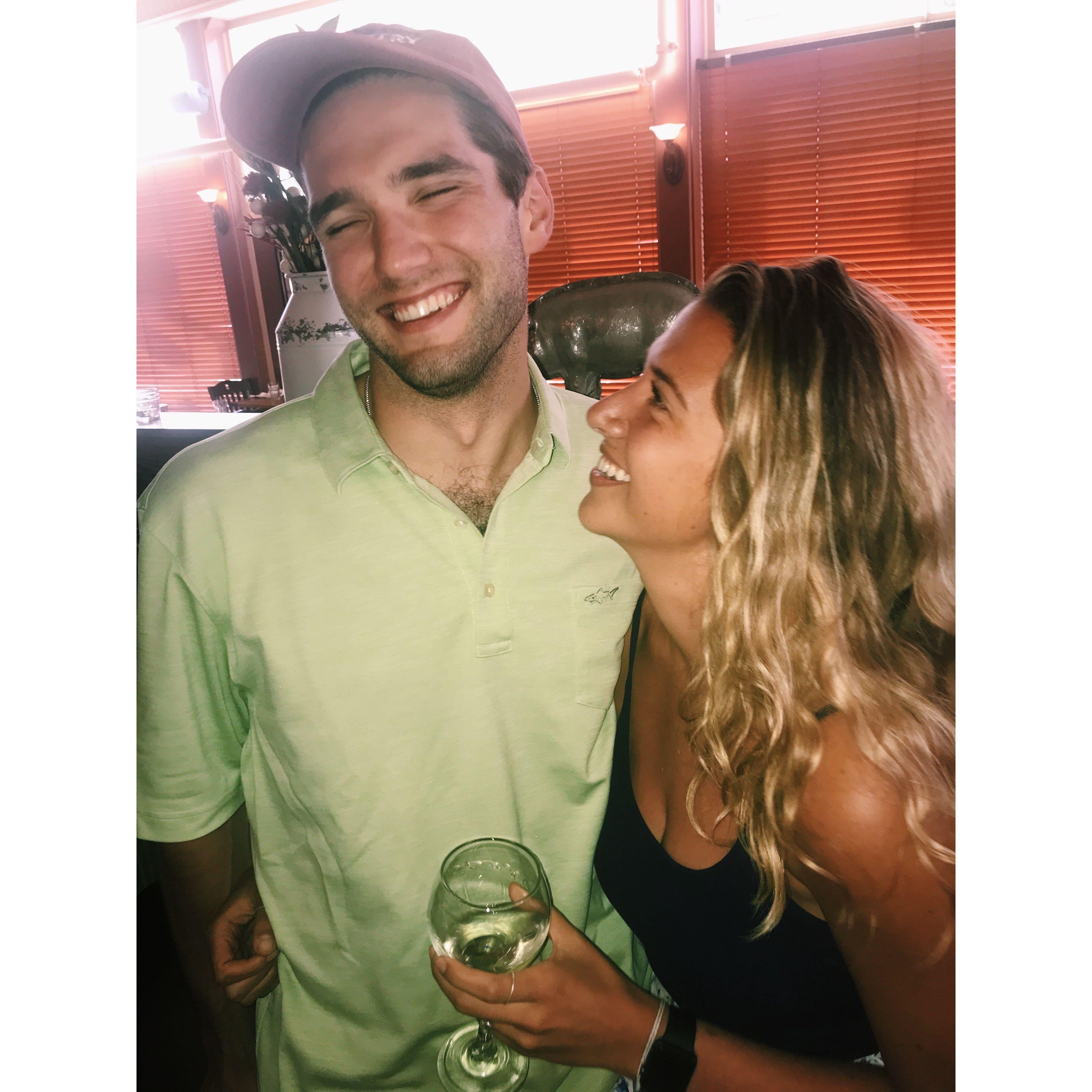 Our debut couple pic (lol) August 2018