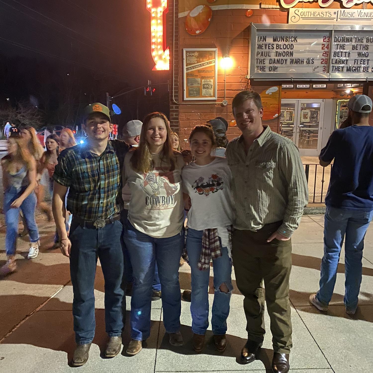 Rootin' and tootin'