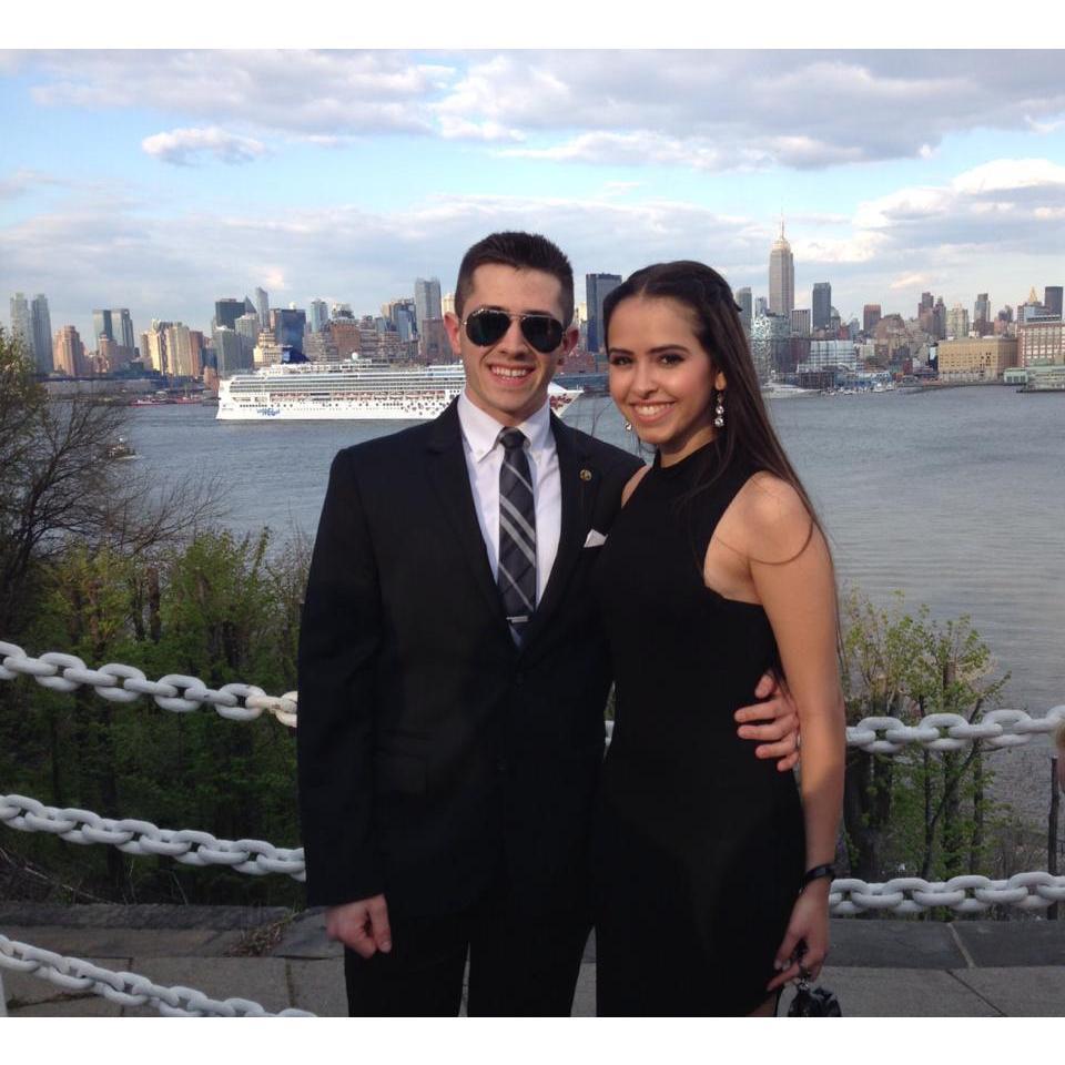 Angelo's first Sigma Phi Epsilon formal, April 2014