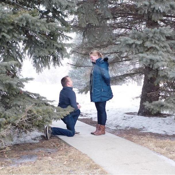 Phil proposing to Katie on February 27, 2020!
