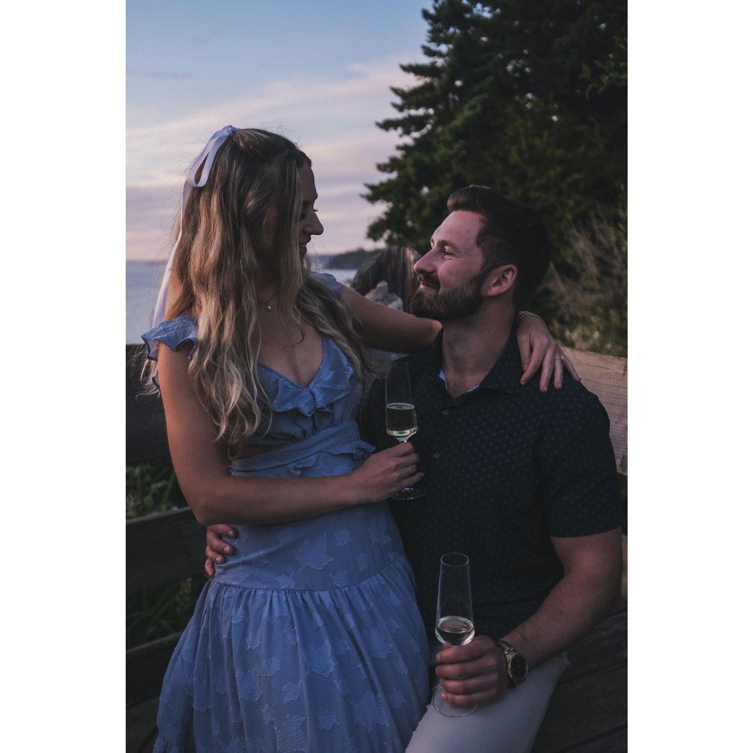 Engagement photos taken by Tabitha's friend Laura DeBoldt!