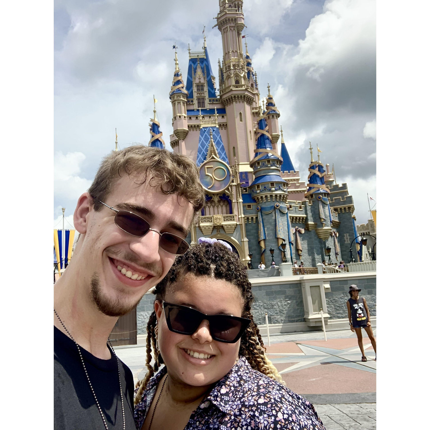 My (Kaela) first trip to Disney World ever! It was so special to share that experience with Cody. Even though we were poured on soon after.