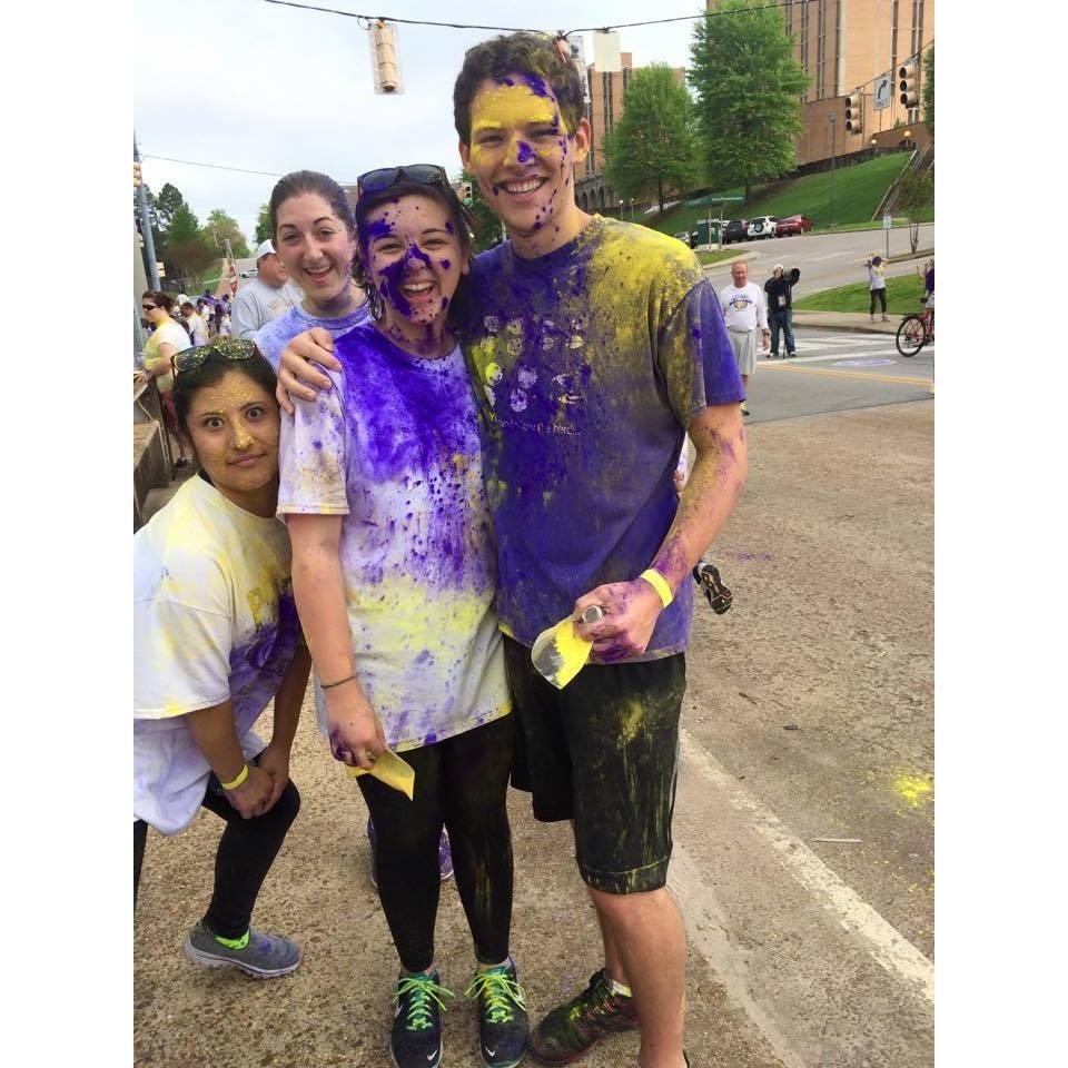 The time we did a color run...