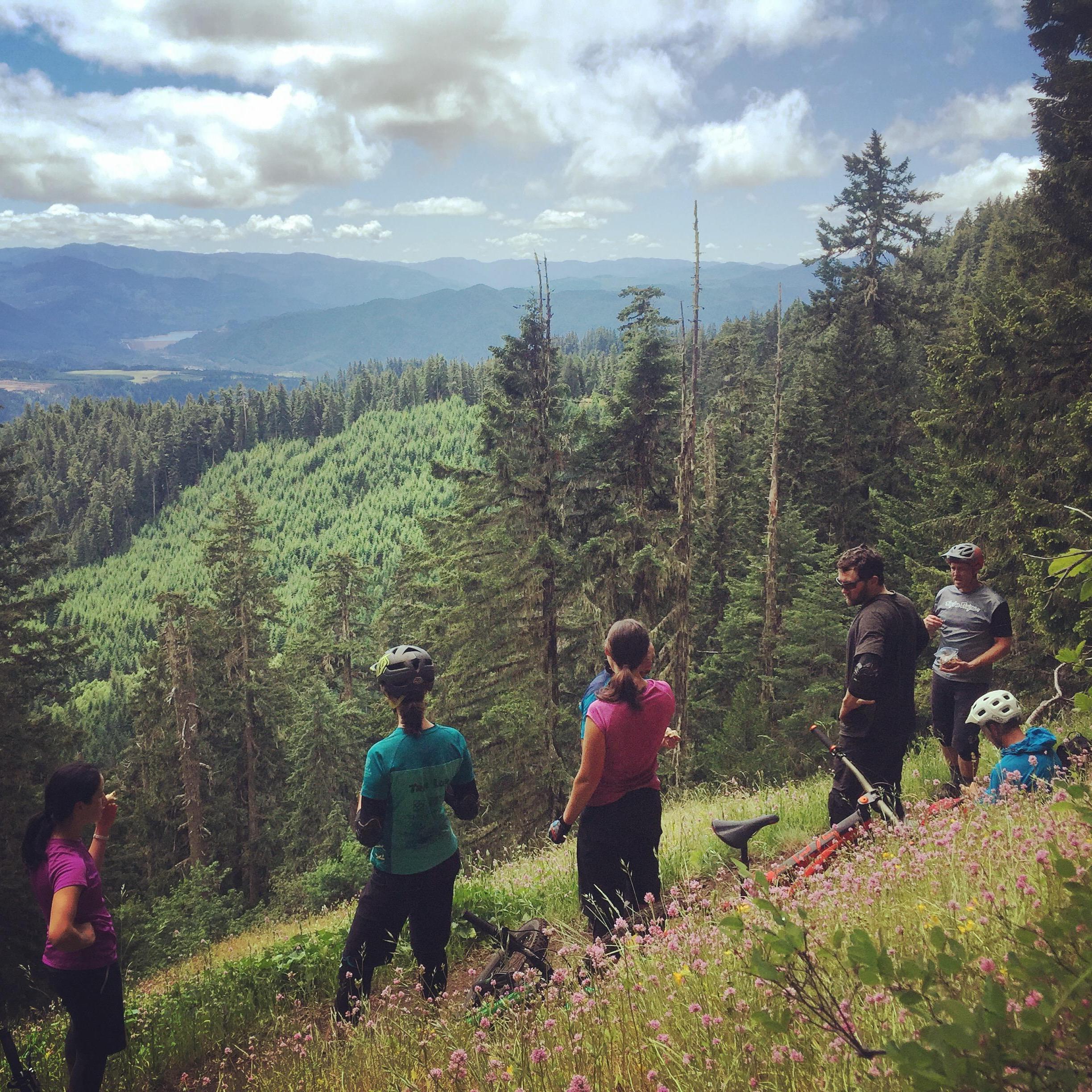 Riding at Oakridge with some of our favorite people.