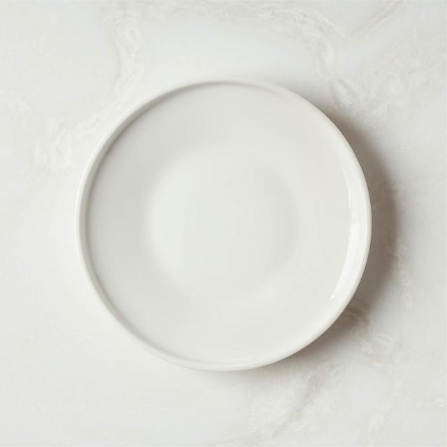 Contempri White Appetizer Plate