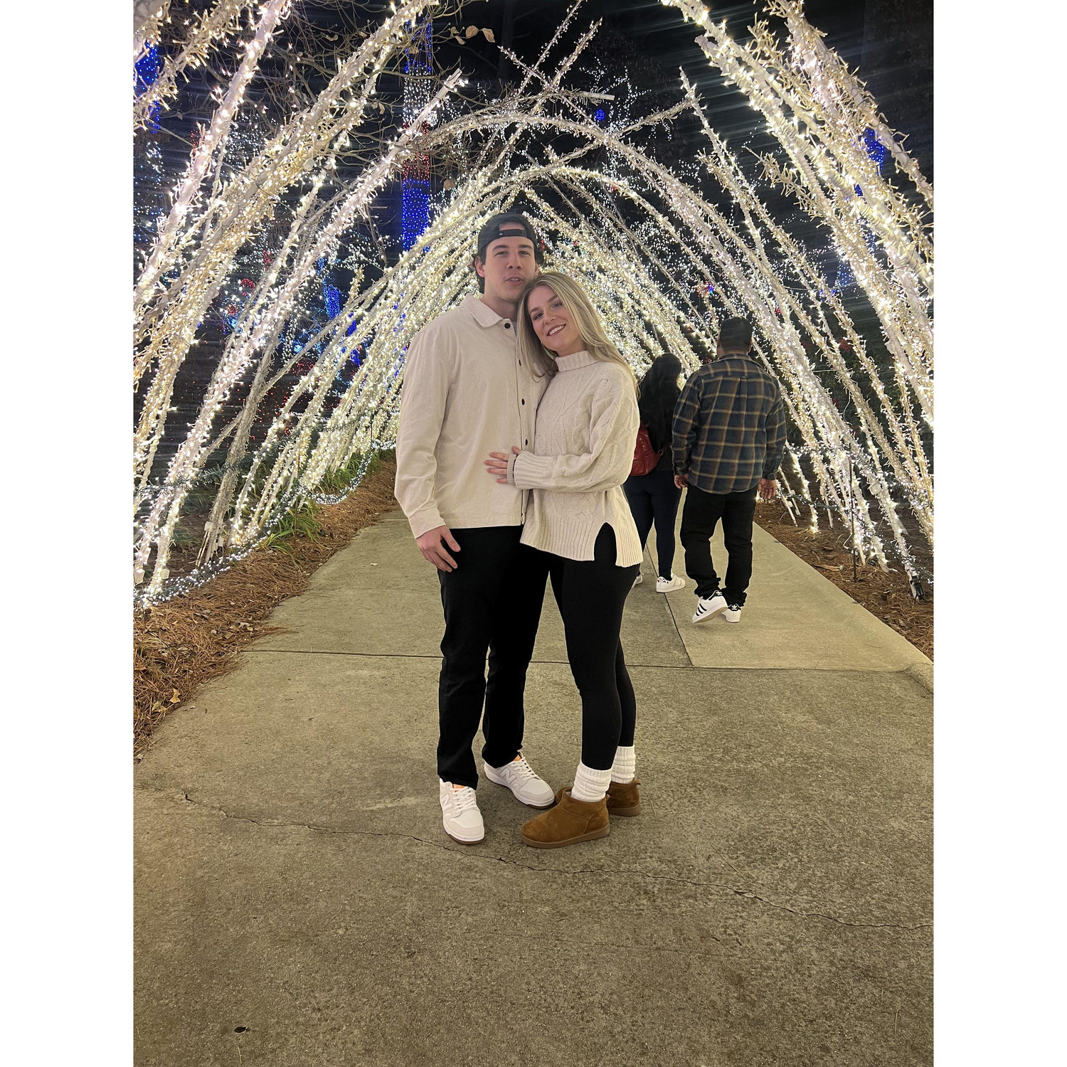 First Christmas lights together