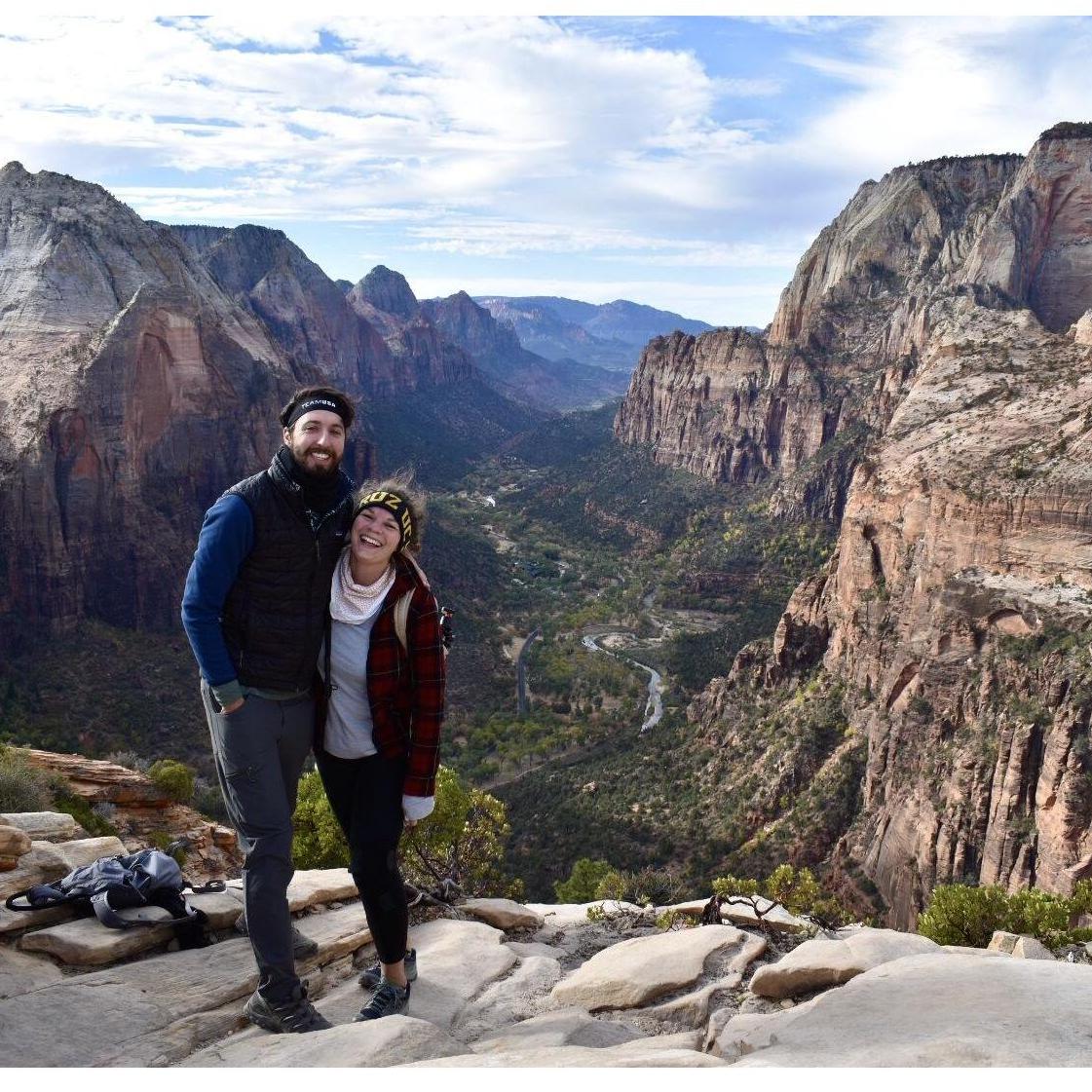 Angels Landing, Zion National Park, 2020