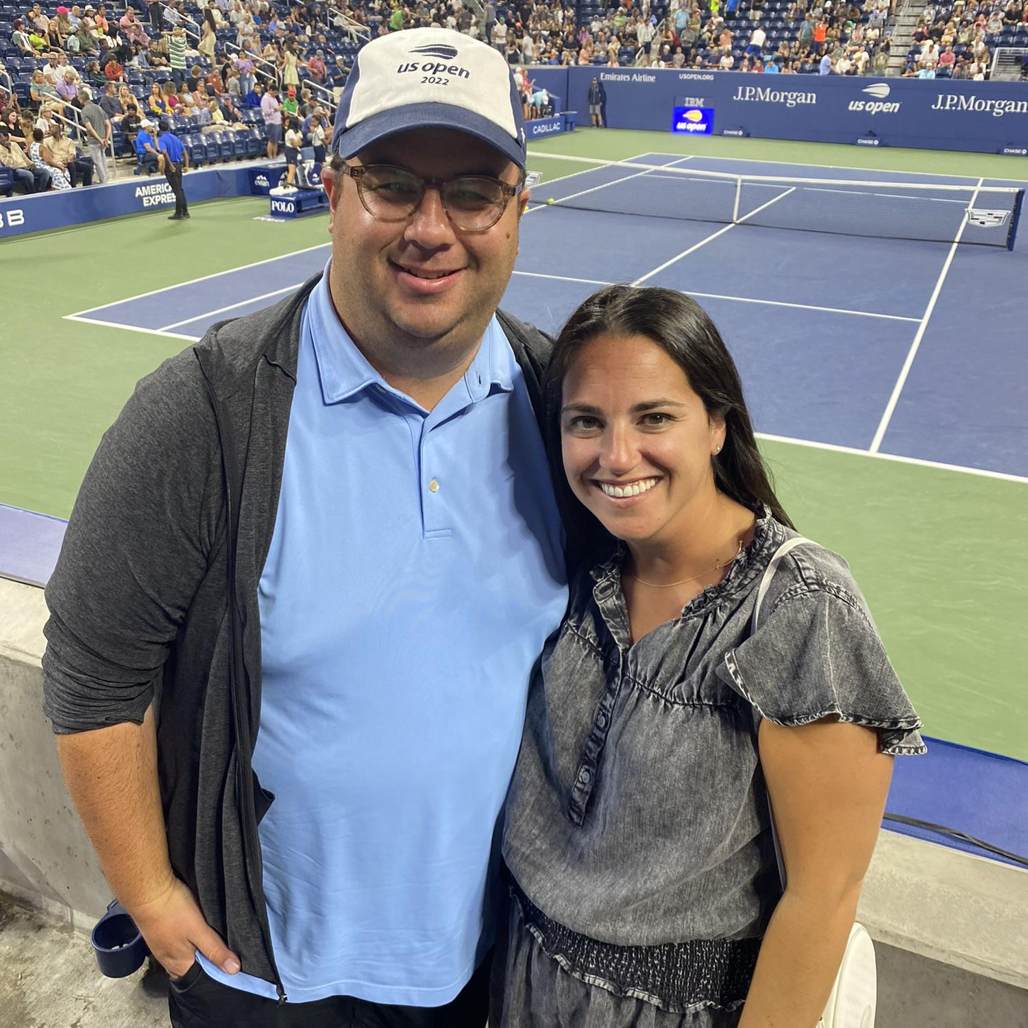 Adam's first US Open experience