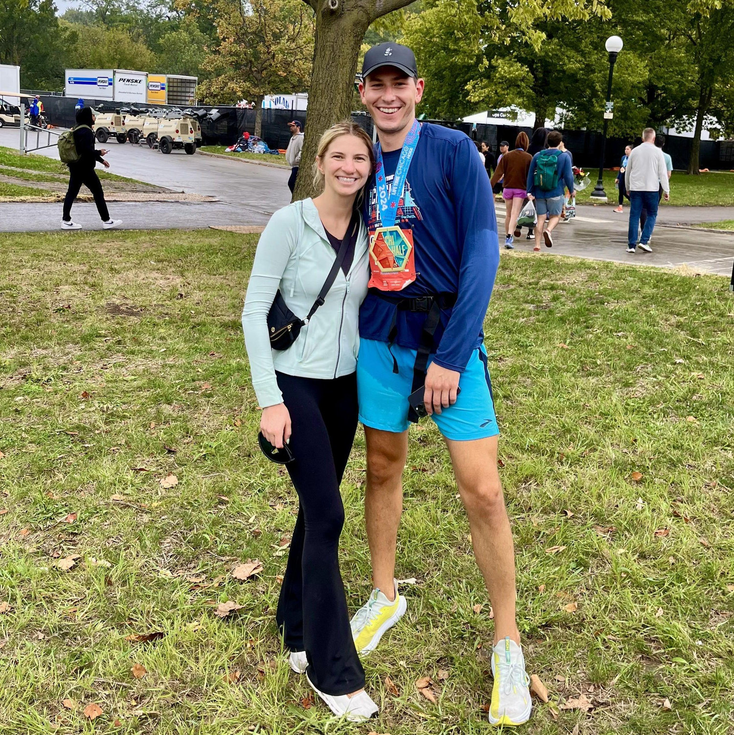 Trevor's first half marathon - so proud of him!