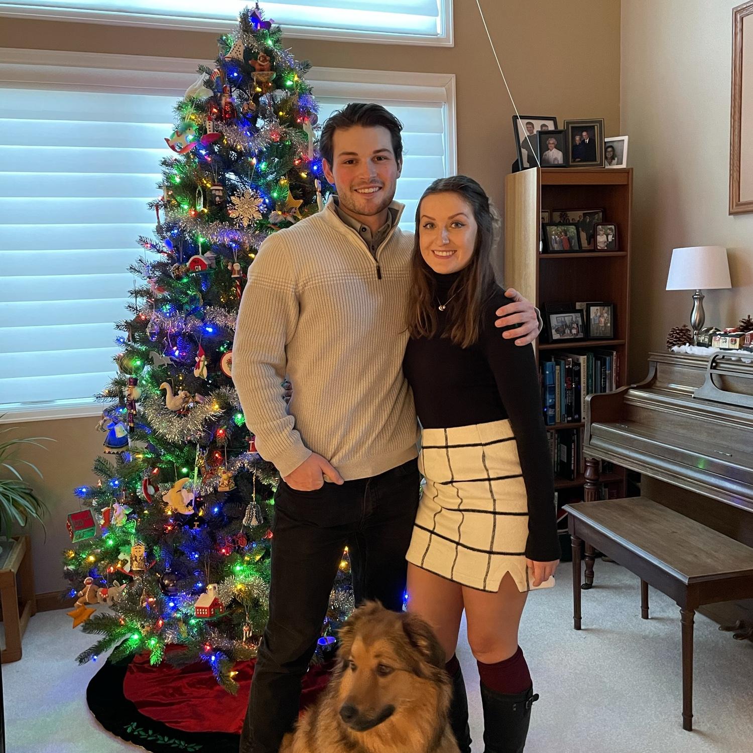 Our first Christmas together! December 2020