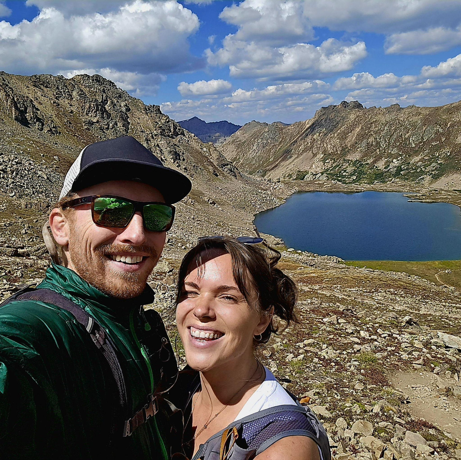 Hiking in Colorado with friends