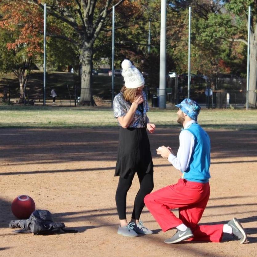 She said yes!