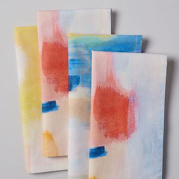 Painted Meadow Napkins (Set of 4)