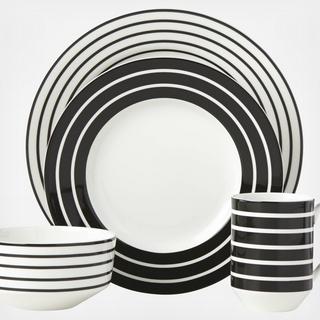 Primrose Drive Stripe 4-Piece Place Setting, Service for 1