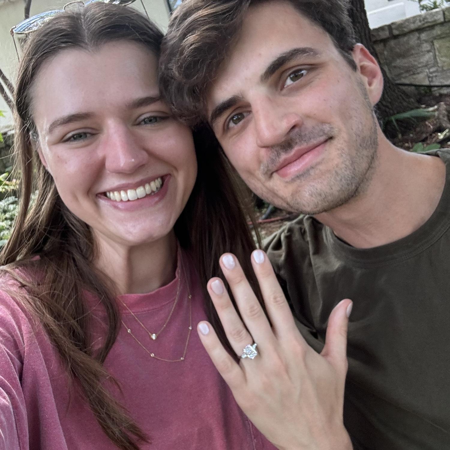 July 7, 2024
7 years in the making! 
Andrew proposed in the Botanical Gardens in Dallas, and Grace was totally taken by surprise!