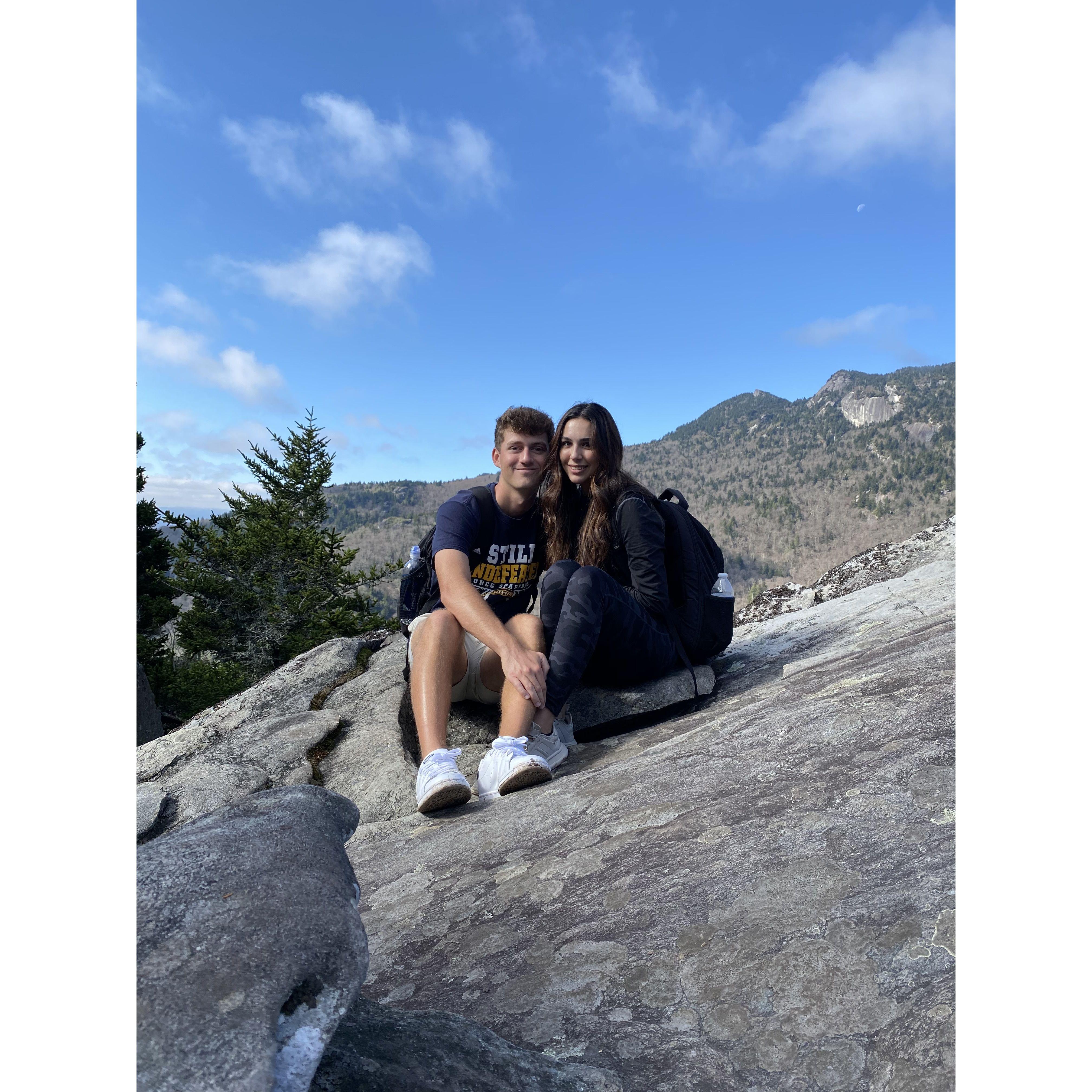 First hiking trip to Boone, NC
