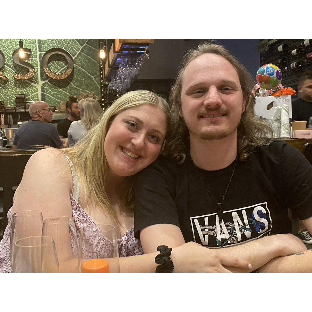 Surprise dinner for Hannah's Birthday!