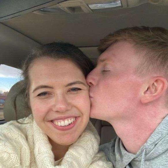 One of our first dates at Eisenhower Presidential Library in Abilene, KS, December 2023