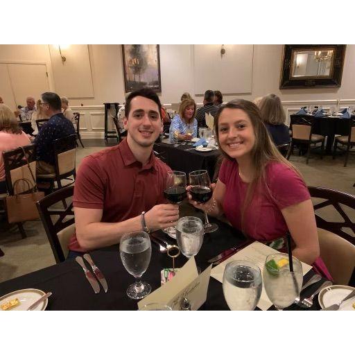 Chris and Lindsey visiting The Cluuuub in Fort Myers!