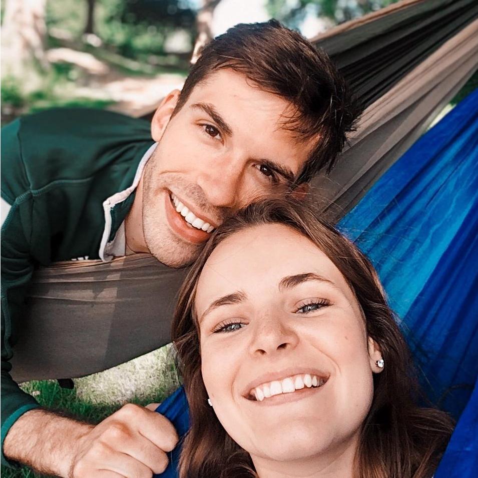 "Hanging out" in our favorite spot by the river in Perrysburg