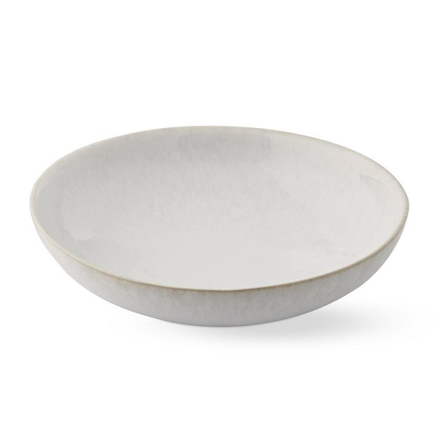 Cyprus Reactive Glaze Bowl, Each, White