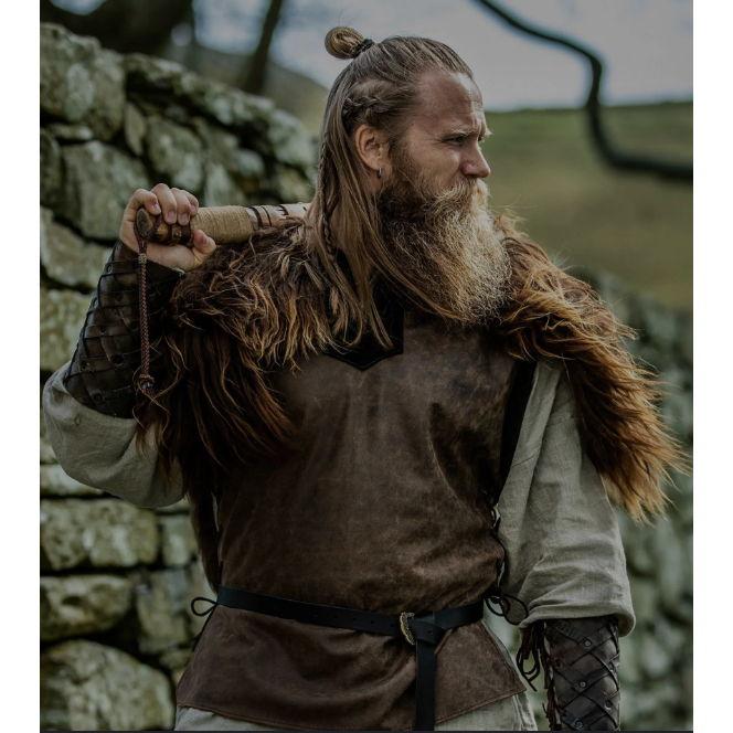 Class: Royalty! You did your hair (Beards count guys!) added some fur, slapped on something akin to armor (Super cheap stuff on amazon) and you really nailed a look for YOU! You have our attention!