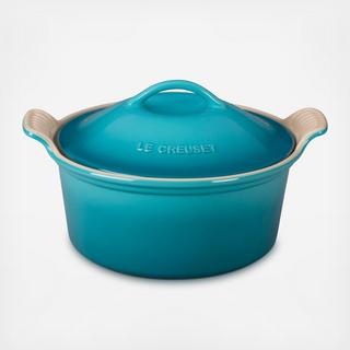 Heritage Covered Round Casserole Dish