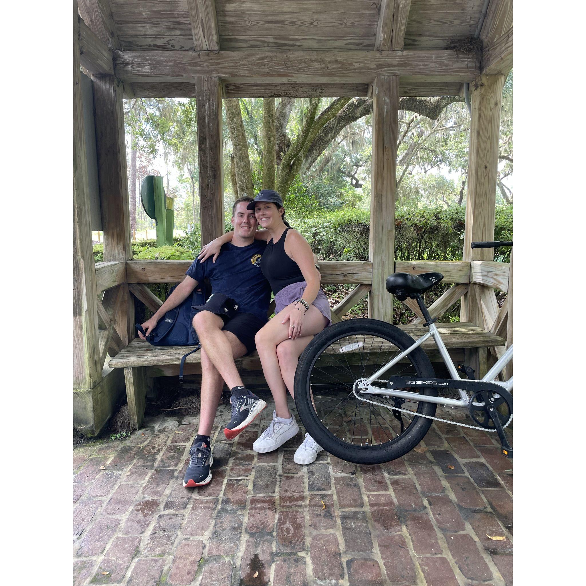Biking in Sea Island, GA