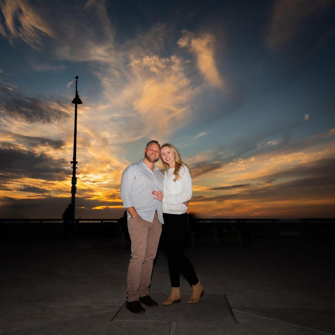 Jake planned the most perfect proposal, and had a photographer there to capture the moment!