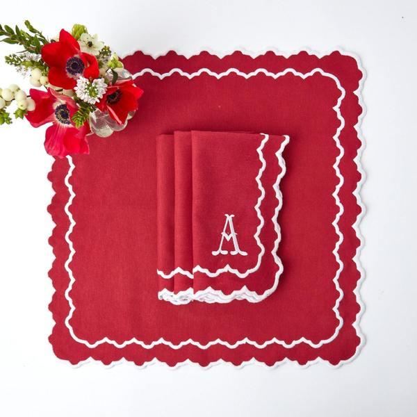 Beatrice Berry Red Napkins (Set of 4)