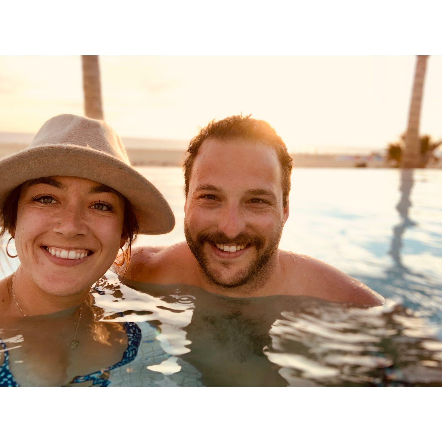 Our first international trip together, Los Cabos! Nov. '21