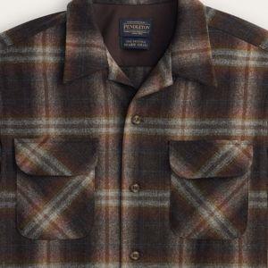 S MEN'S PLAID BOARD SHIRT