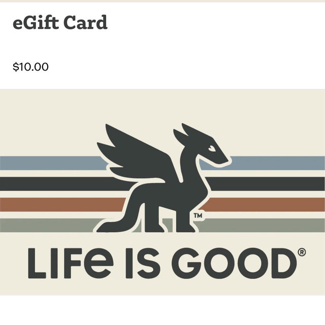 life is good gift card