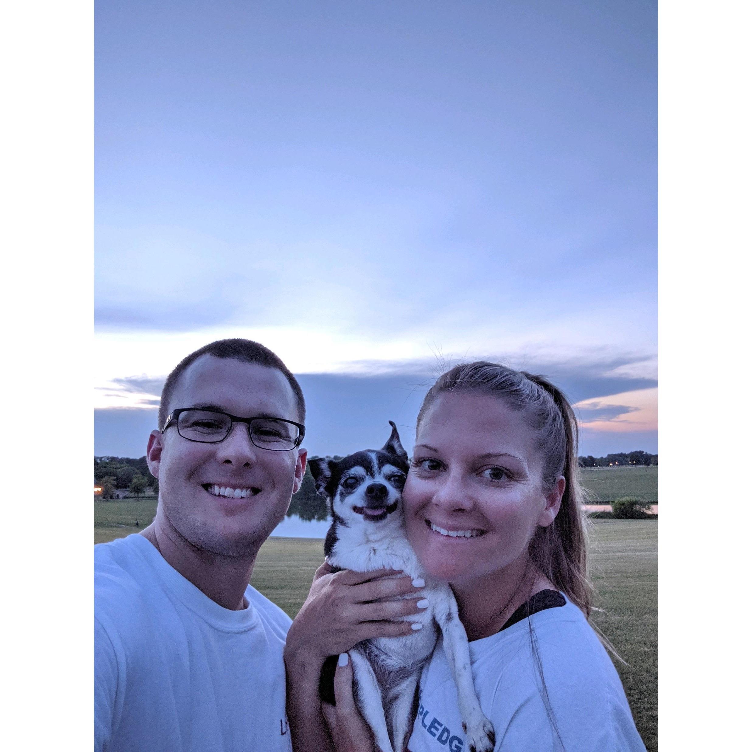 Shakespeare Park; our favorite place to take Lily in Montgomery.