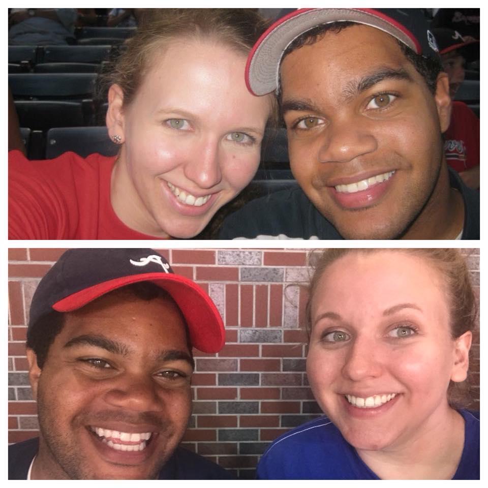 two Braves games  - Turner Field in 2012 and SunTrust Park in 2018