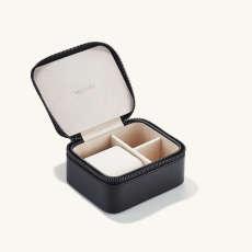 His: Ring and Watch Case Black