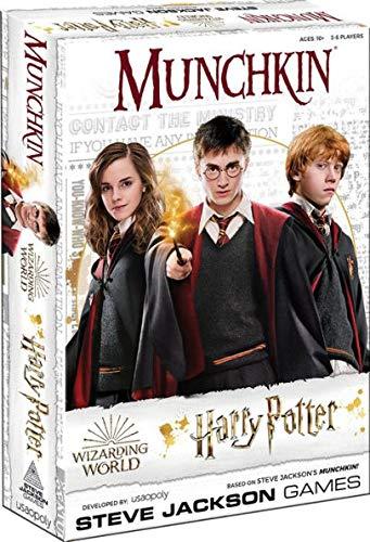 Munchkin Harry Potter Board Game | Officially Licensed Harry Potter Gift | Collectible Steve Jackson's Munchkin Game