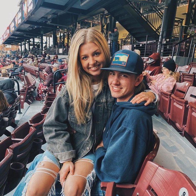 Jacob's first MSU baseball game