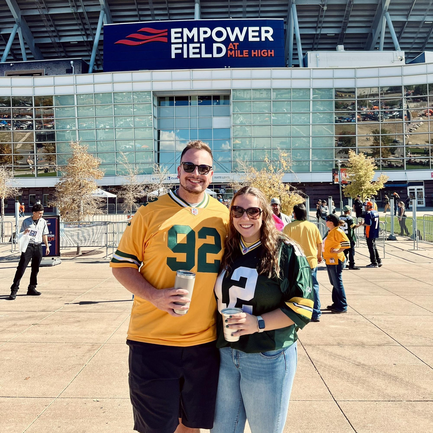 Go Packers! (Andie will still claim she is a Bears fan though) Denver, CO, October 2023