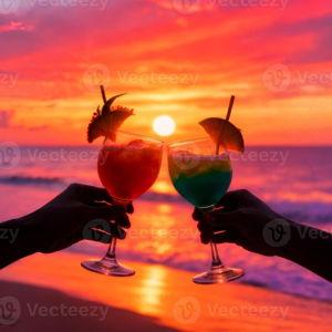 Sunset Cocktails
