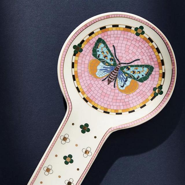 Bistro Garden Tile Spoon Rest
