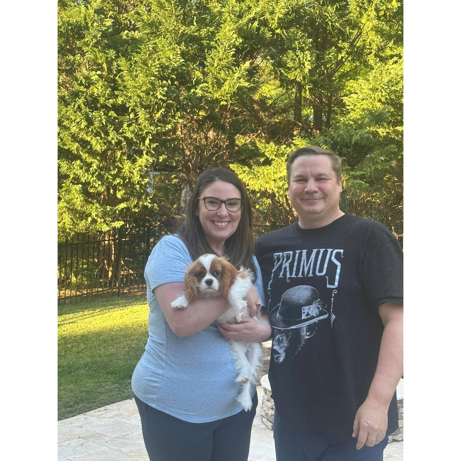Our new puppy, Graham!