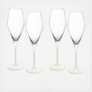 Manufacture Rock Champagne Flute, Set of 4