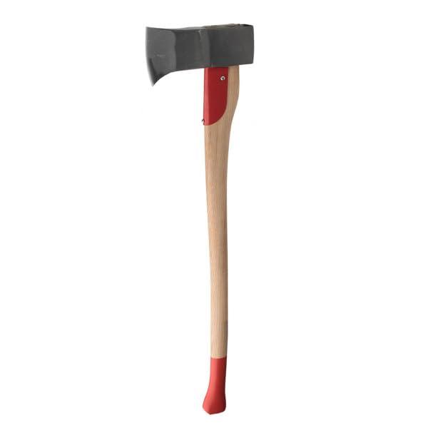 Kings County Tools Maul Wood Splitter Axe - 36” Wood Splitting Axe with Hickory Handle and Log Splitter Wedge Steel Blade - German-Made Firewood Splitter - Splitting Maul Camping Axe Bushcraft Gear