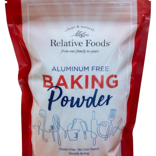 Baking Powder, 1 pound Aluminum free, Corn Starch Free, gluten free. Made in our USA allergen free facility. Premium leavening agent.